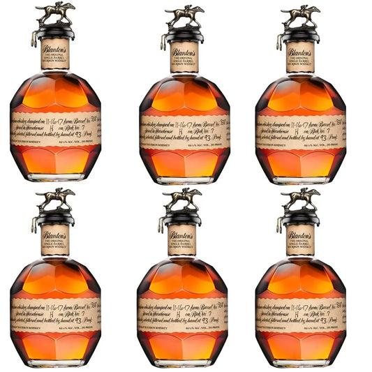 Blanton's Single Barrel Bourbon Whiskey-750 ML - 6 Pack