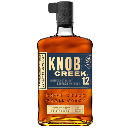 Knob Creek Straight Bourbon Small Batch 12 Year Whiskey-750 ML