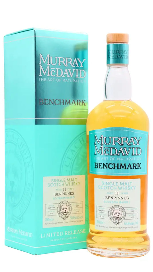 Benrinnes - 11 year old Benchmark Bourbon Cask Single Malt Scotch 2013 Whisky 70cl 55.8% ABV0
