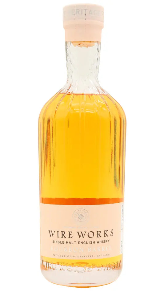 White Peak - Wire Works - Bourbon Barrel Matured English Single Malt Whisky 70cl 53.4% ABV0