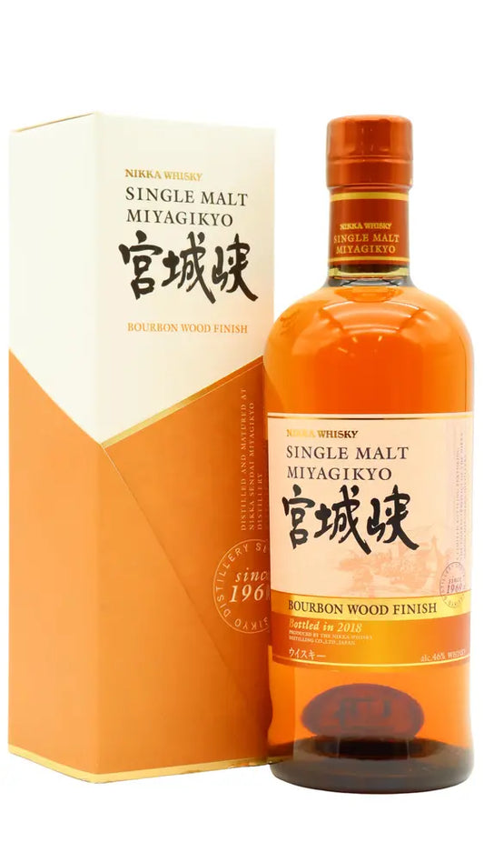 Nikka Miyagikyo - Bourbon Wood Finish Single Malt Japanese Whisky 70cl 46% ABV