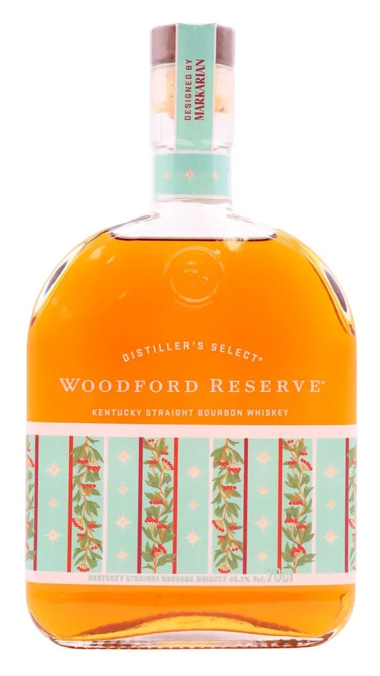 Woodford Reserve - 2025 Holiday Edition Kentucky Straight Bourbon Whiskey 70cl 43.2% ABV0