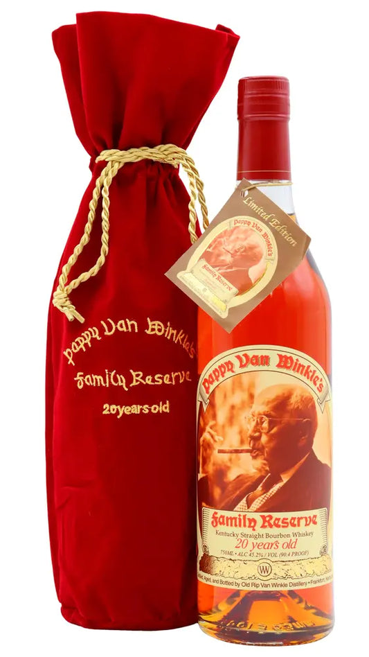 Pappy Van Winkle - 20 year old 2024 Family Reserve Kentucky Straight Bourbon Whiskey 70cl 45.2% ABV