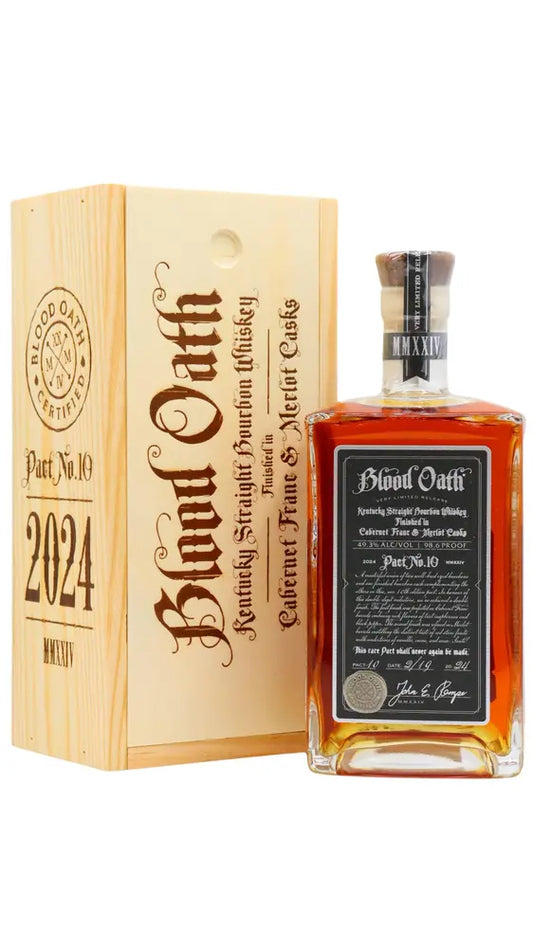 Blood Oath - Pact #10 - Kentucky Straight Bourbon Whiskey 75cl 49.3% ABV