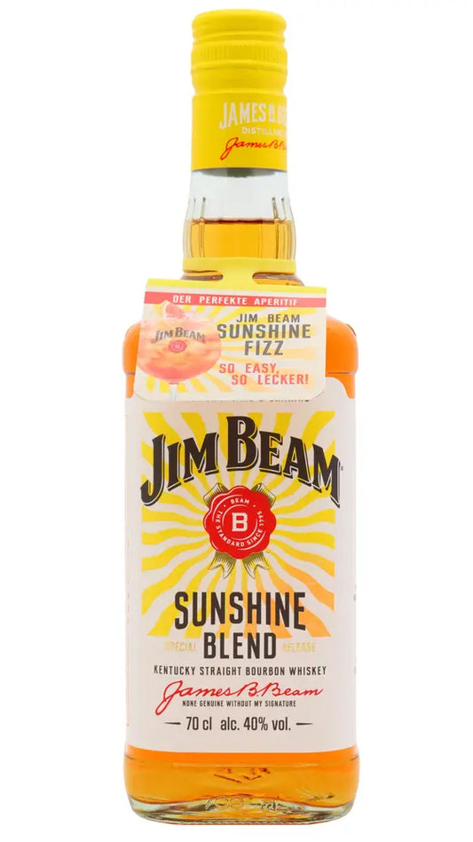 Jim Beam - Sunshine Blend Kentucky Straight Bourbon Whiskey 70cl 40% ABV