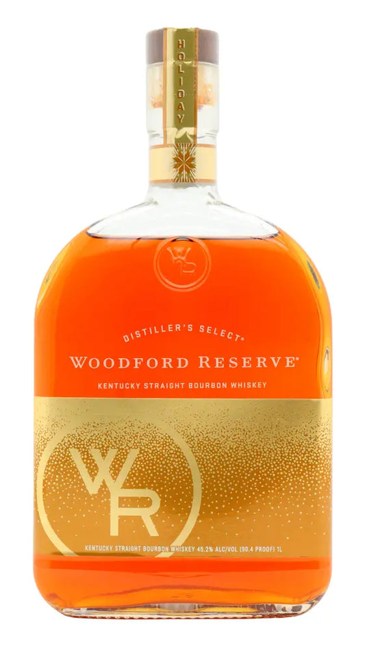 Woodford Reserve - 2022 Holiday Edition Kentucky Straight Bourbon Whiskey 100cl 45.2% ABV (1 Litre)