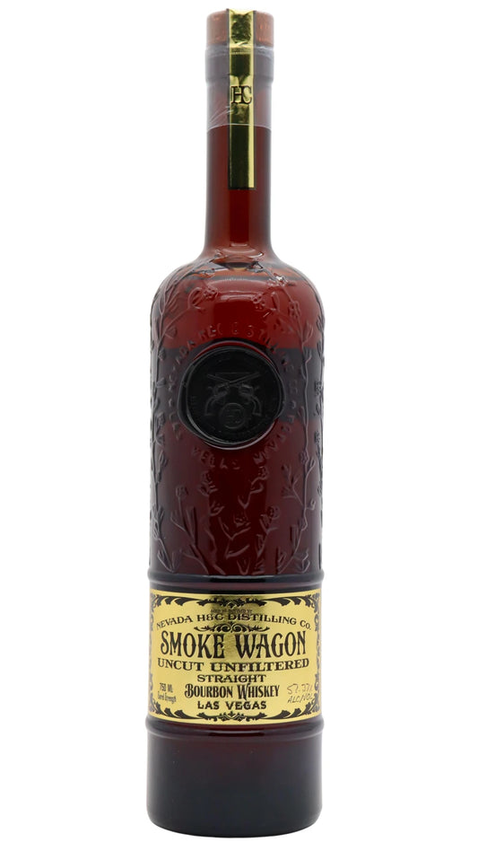 Nevada Distilling - Smoke Wagon Uncut Unfiltered Straight Bourbon Whiskey 75cl 57.37% ABV