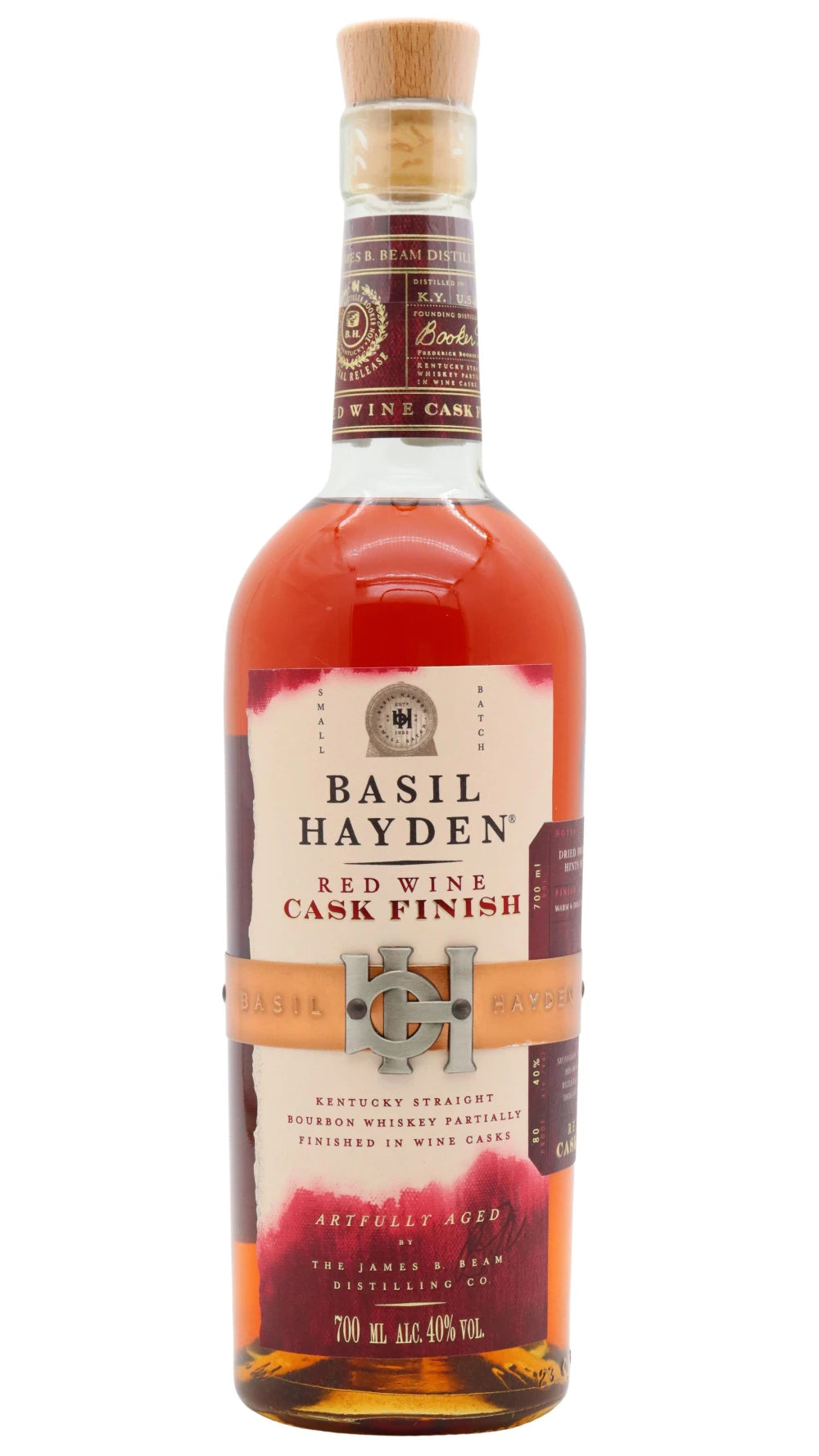 Basil Hayden's - Red Wine Cask Kentucky Straight Bourbon Whiskey 70cl 40% ABV