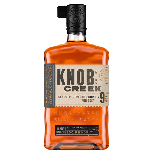 Knob Creek Straight Bourbon Small Batch 9 Year Whiskey 750ml