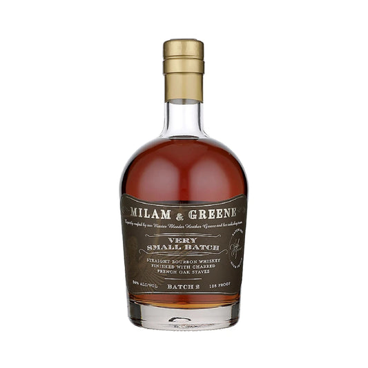 Milam & Greene Straight Bourbon Very Small Batch Finished With Charred French Oak Whiskey 750ml