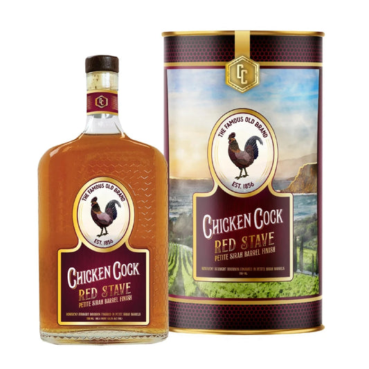 Chicken Cock Red Stave Petite Sirah Barrel Finish Kentucky Straight Bourbon Whiskey 750ml