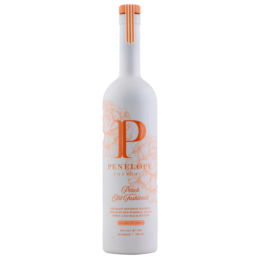 Penelope Bourbon Peach Old Fashioned – Ready to Pour Cocktail 750ml