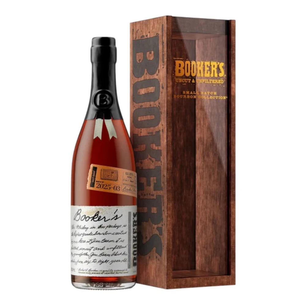 Booker’s Bourbon 2025‑03 “Jerry’s Batch” Kentucky Straight Bourbon Whiskey 750ml