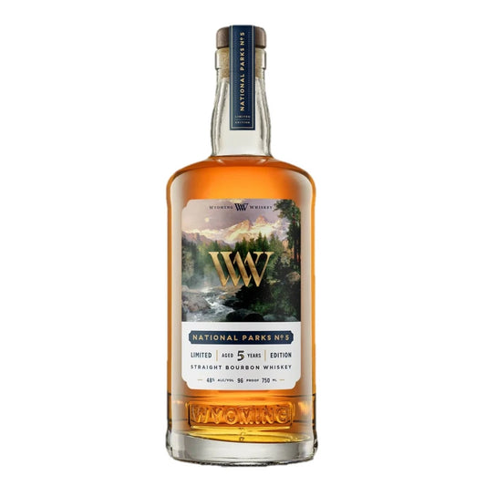 Wyoming Whiskey 5 Year National Parks No. 5 Straight Bourbon Whiskey Limited Edition 750ml