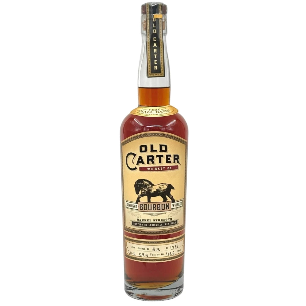 Old Carter Batch 4-CA Barrel Strength Straight Bourbon Whiskey 750ml