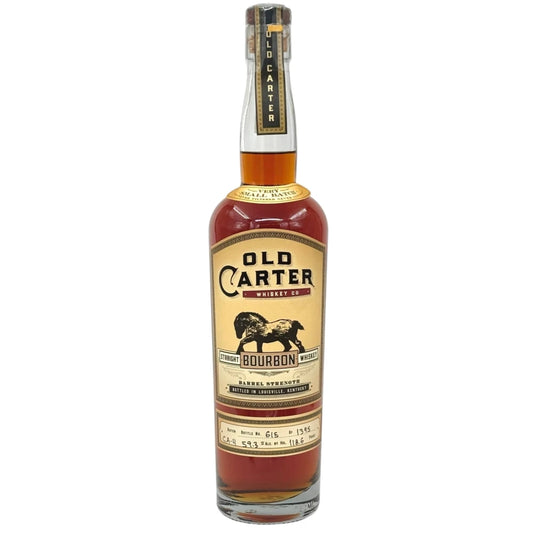 Old Carter Batch 4-CA Barrel Strength Straight Bourbon Whiskey 750ml