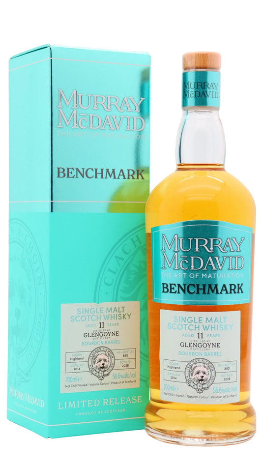 Glengoyne - 11 year old Murray McDavid Benchmark Bourbon Barrel Single Malt Scotch 2014 Whisky 70cl 56.6% ABV