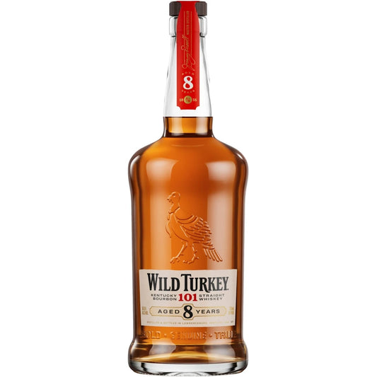 Wild Turkey 101 Aged 8 Years Kentucky Straight Bourbon Whiskey 750ml