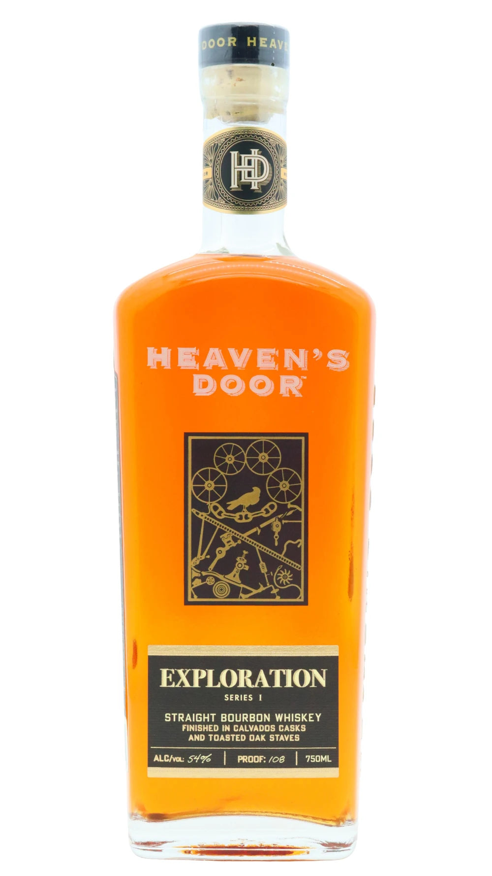 Heaven's Door - Exploration Series I Calvados Cask Straight Bourbon Whiskey 75cl 50% ABV (Bob Dylan)