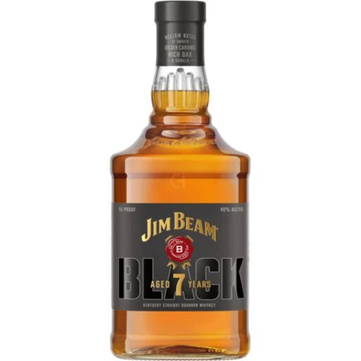 Jim Beam Black 7 Year Old Bourbon Whiskey 750ml