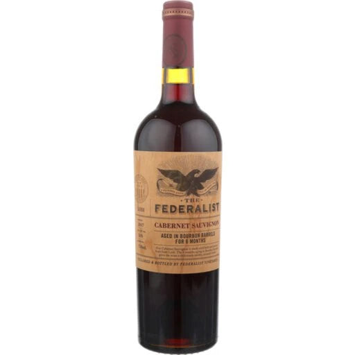 The Federalist Cabernet Sauvignon Aged In Bourbon Barrels 750ml