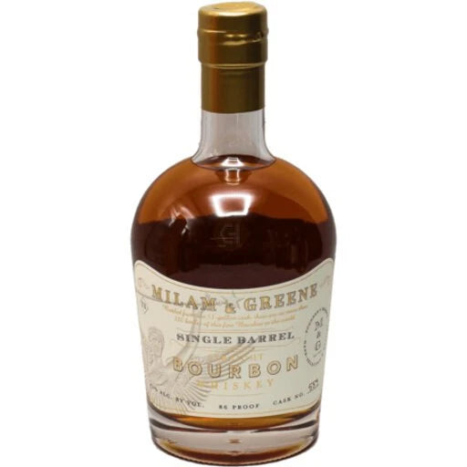 Milam & Greene Single Barrel Straight Bourbon Whiskey 750ml