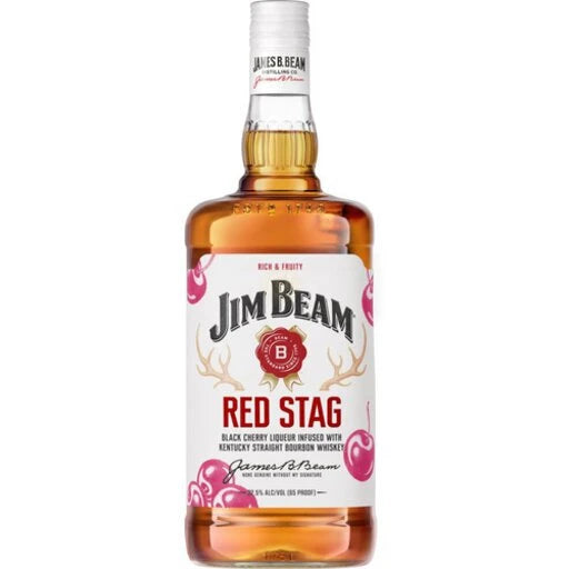 Jim Beam Red Stag Black Cherry Bourbon Whiskey 1.75L