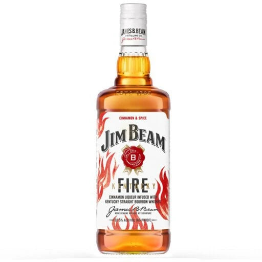 Jim Beam Kentucky Fire Bourbon Whiskey 1L