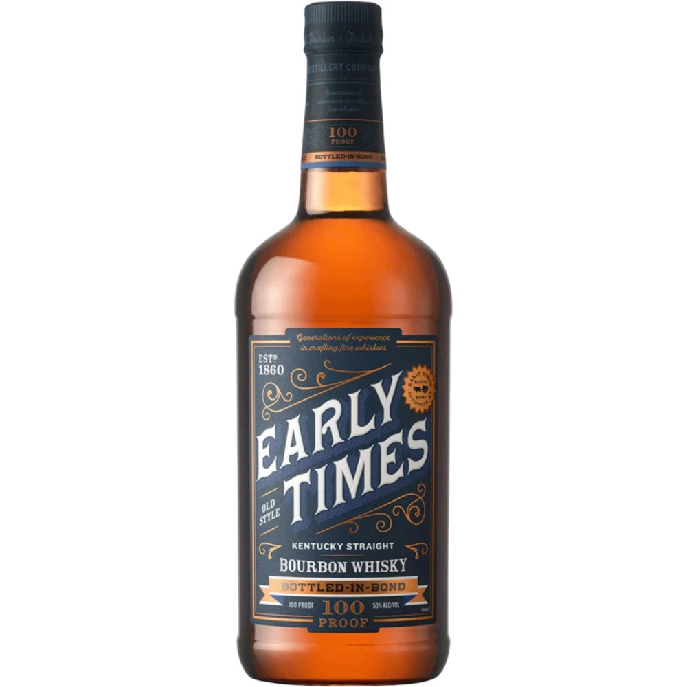 Early Times Bottled in Bond Kentucky Straight Bourbon Whiskey 100 Proof 1L