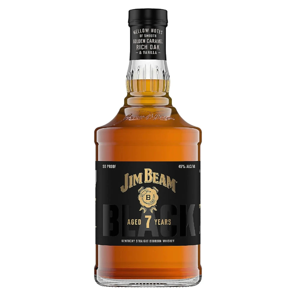 Jim Beam Straight Bourbon Black 7 Year Whiskey 750ml