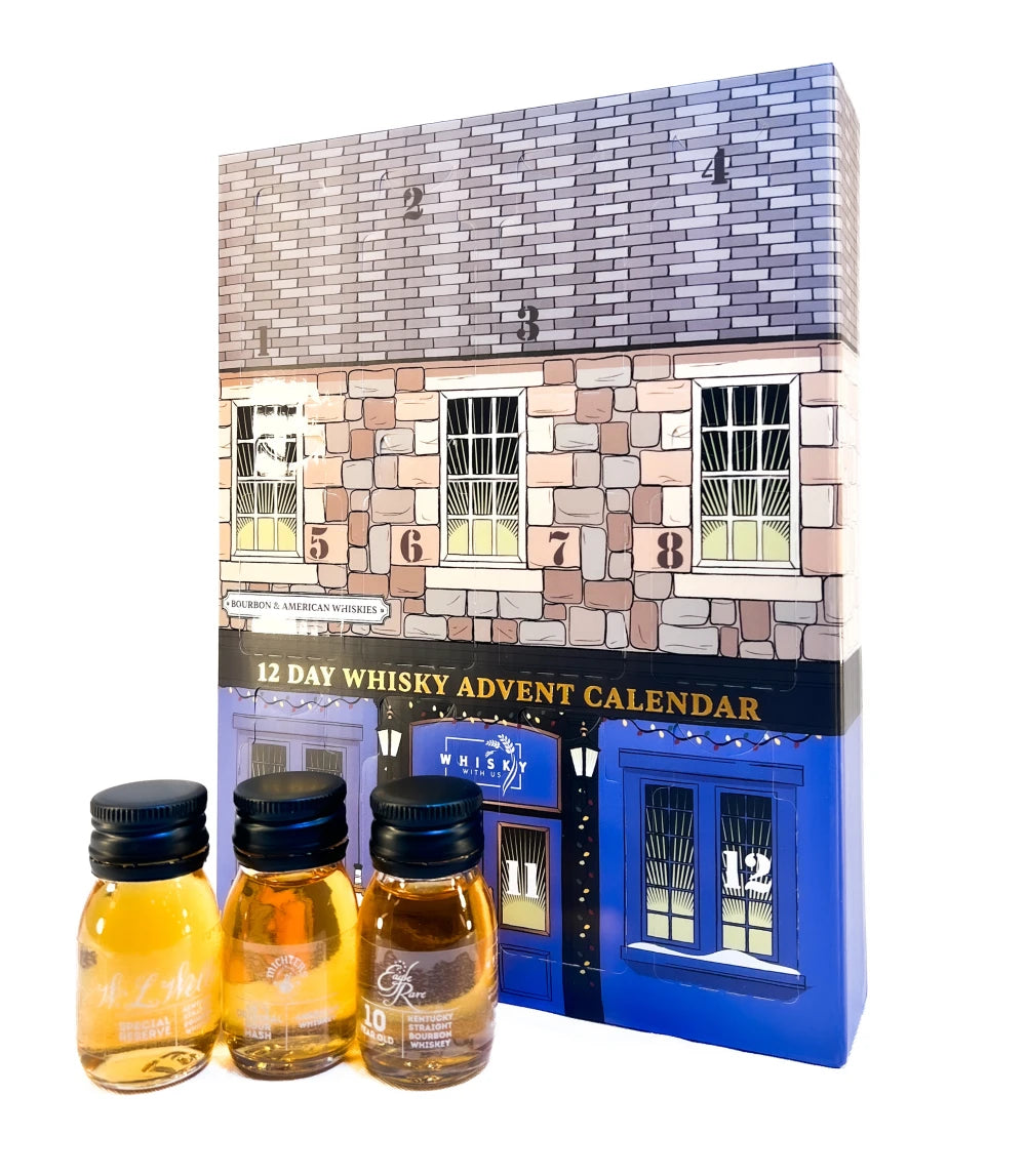 Bourbon & American Whiskey - 2026 Edition 12 Day Advent Calendar 3cl x 12 40.5% ABV